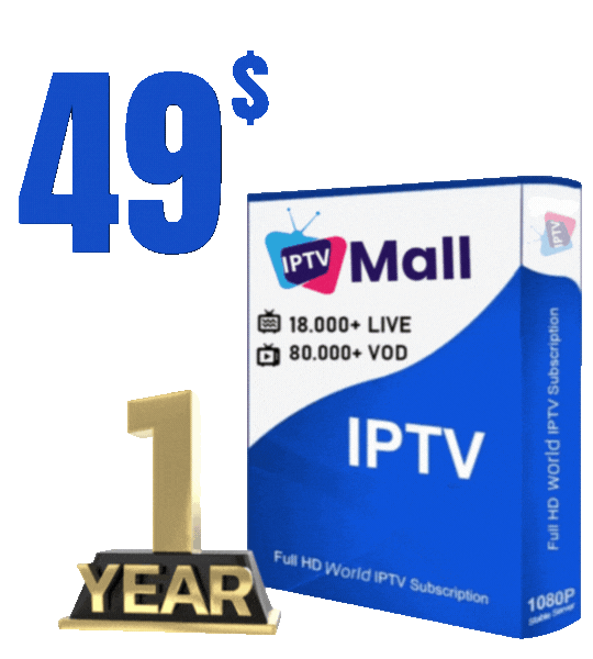 1 Years Premium IPTV Subscription